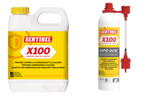 SENTINEL X100 inibitore per impianti di riscaldamento